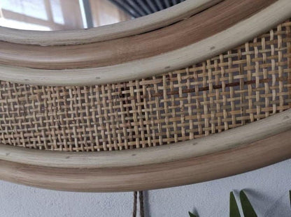 Takuta Rattan & Cane Wall Mirror